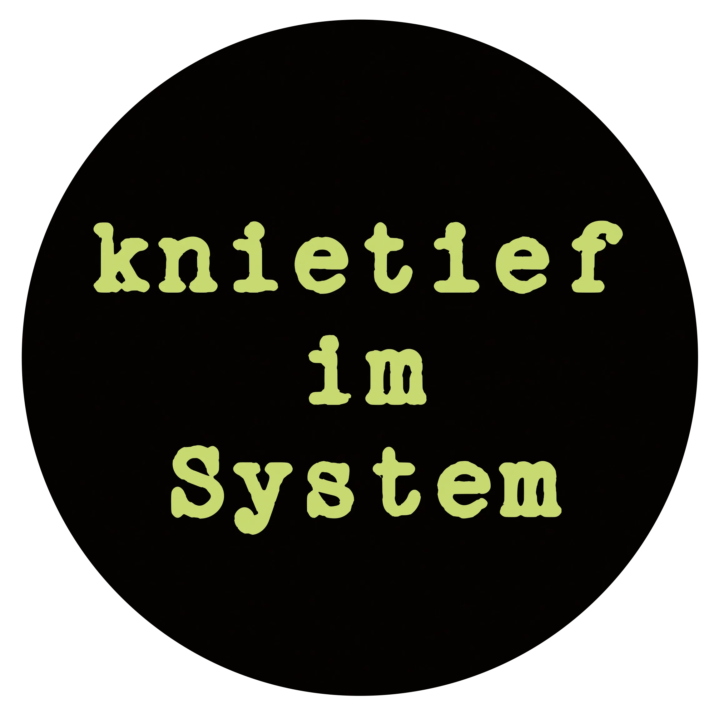 Knietief im System Logo 