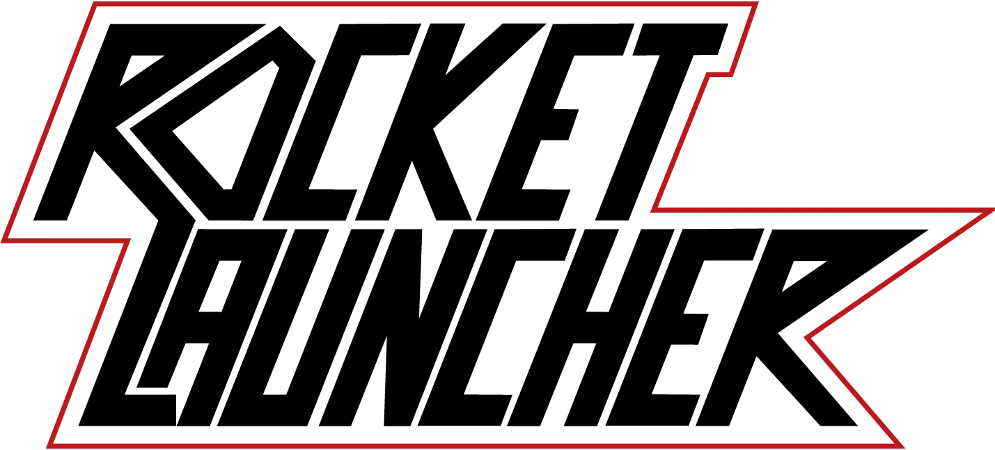 Rocket Launcher Logo schwarz/rot
